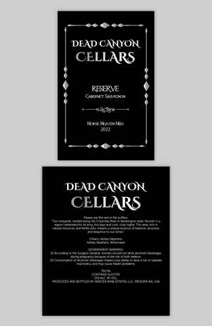 Label Design by YourLogoMaster for Mercer Estates | Design: #32971475