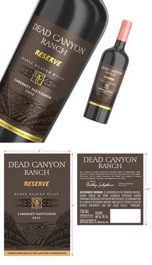 Label Design by PointGrfx for Mercer Estates | Design: #32992416