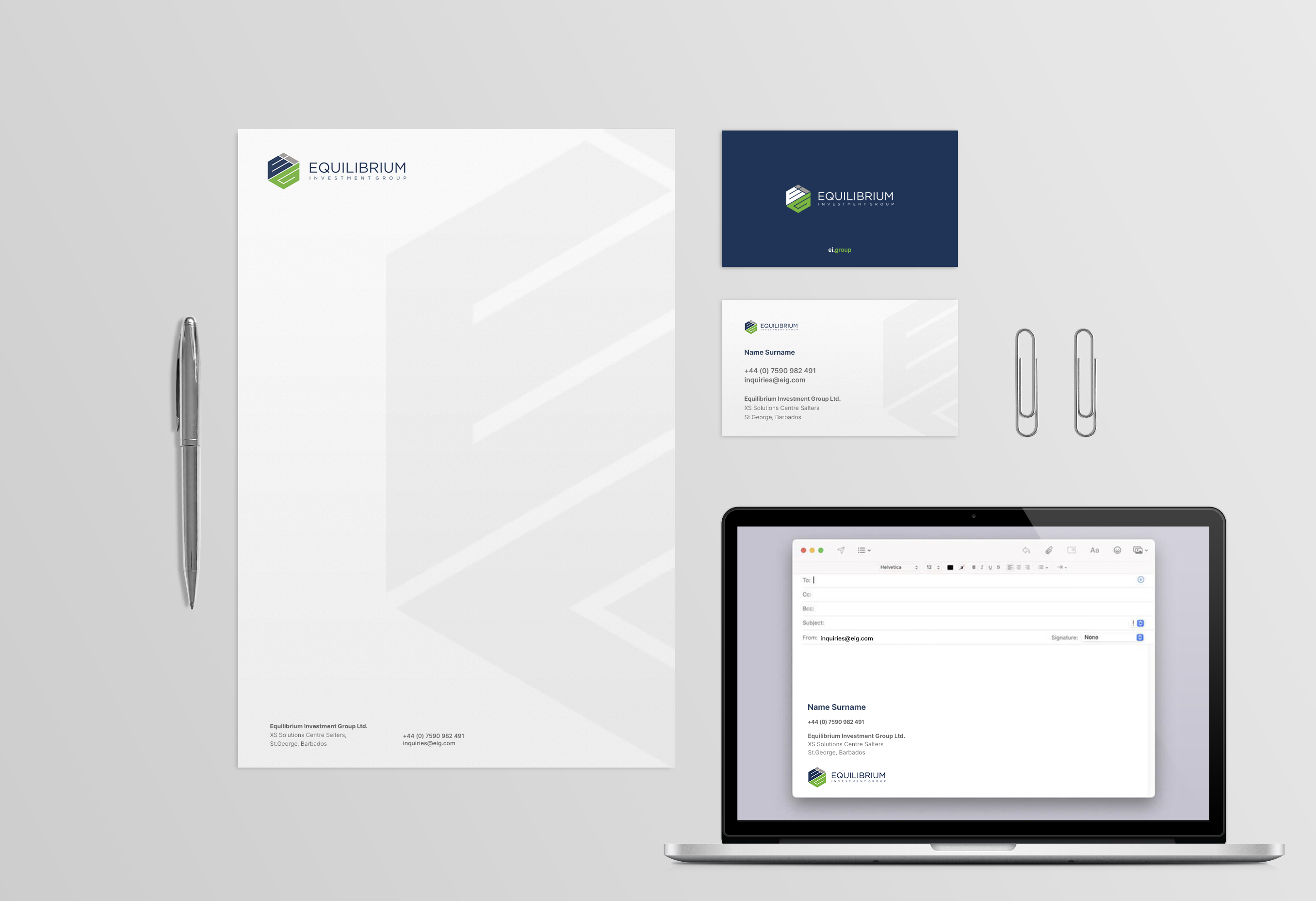 Stationery Design by Andrés Sebastián for Ergo Digital Limited | Design #32995102