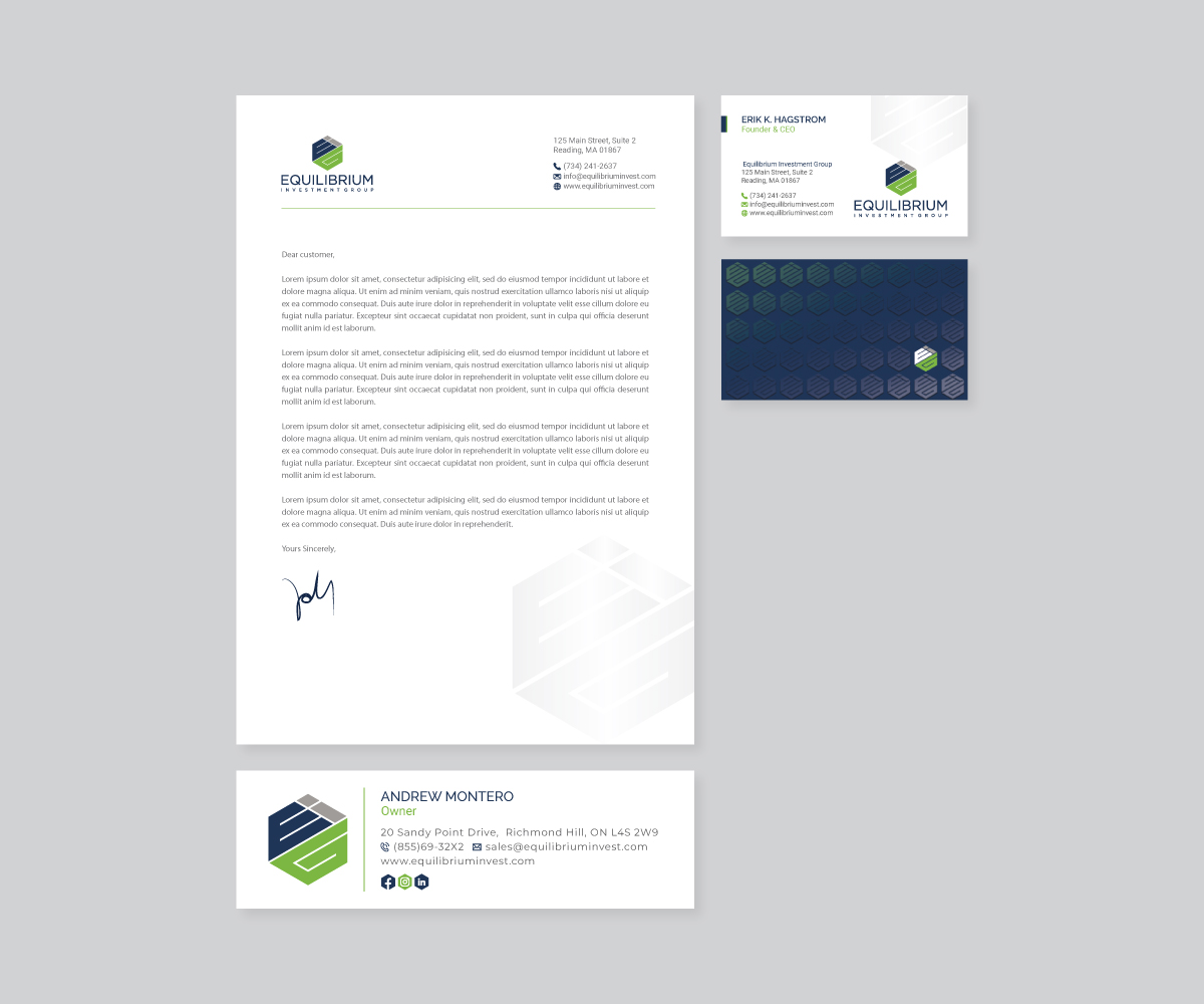 Stationery Design by R.design for Ergo Digital Limited | Design #32976782