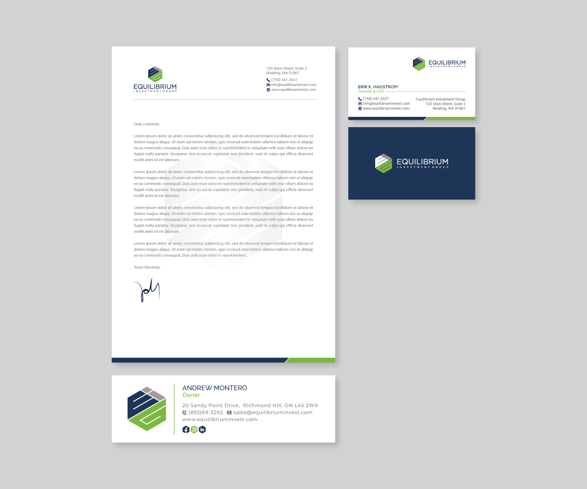 Stationery Design by R.design for Ergo Digital Limited | Design #32991323