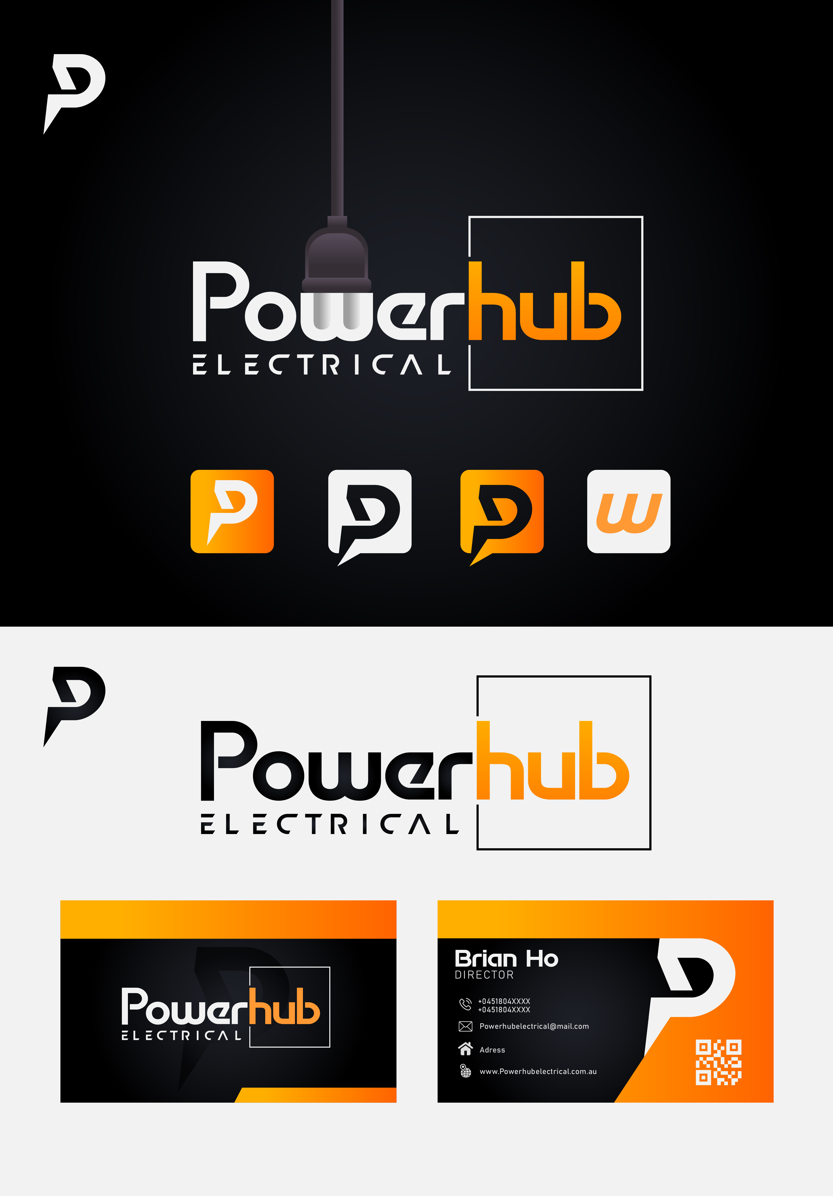 Diseño de Logo por nirmla450 para Powerhubelectrical | Diseño #32981227