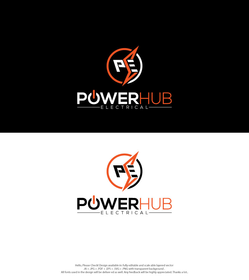 Logo Design by skart for Powerhubelectrical | Design #32979181