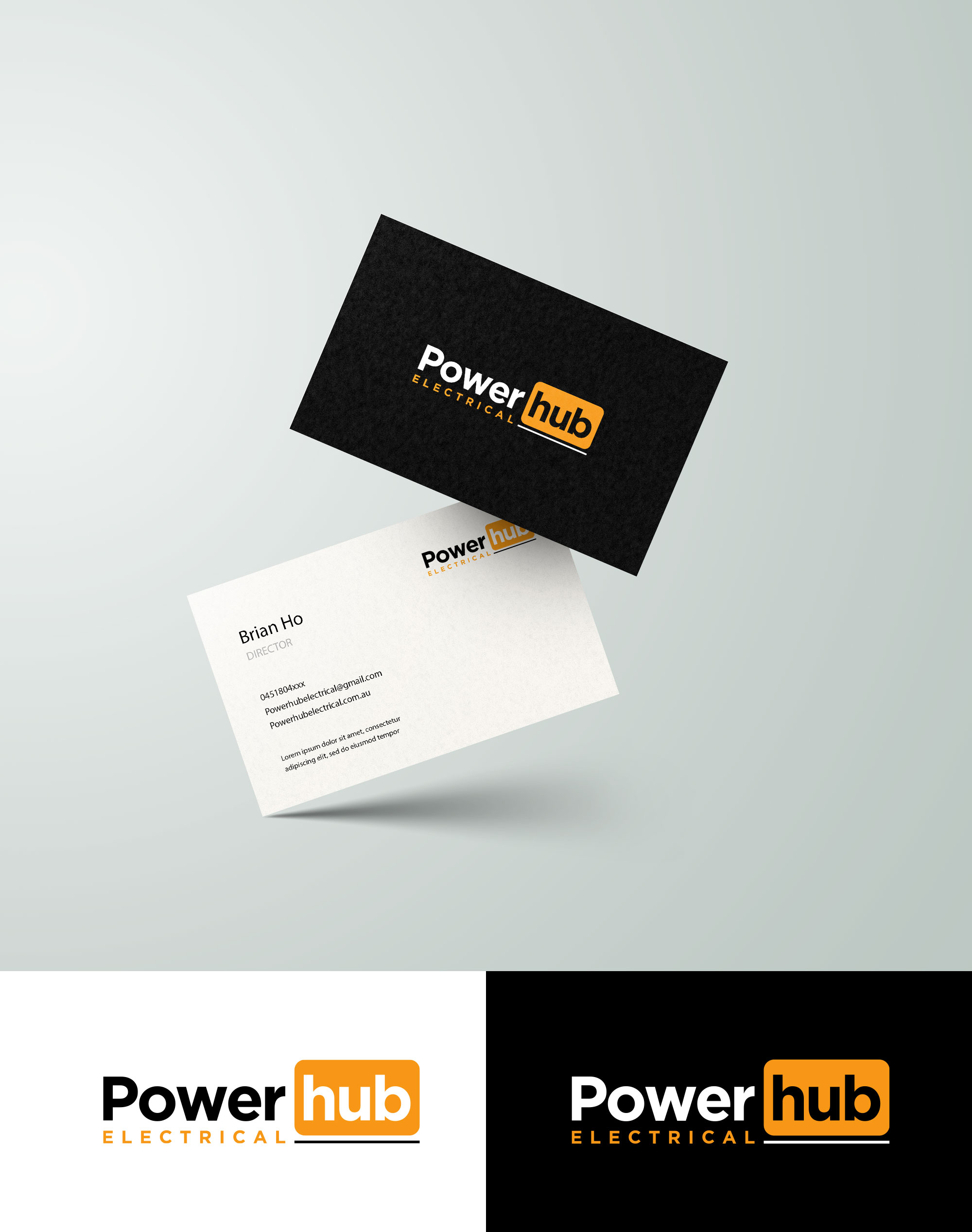 Logo-Design von loveqis für Powerhubelectrical | Design #32976227