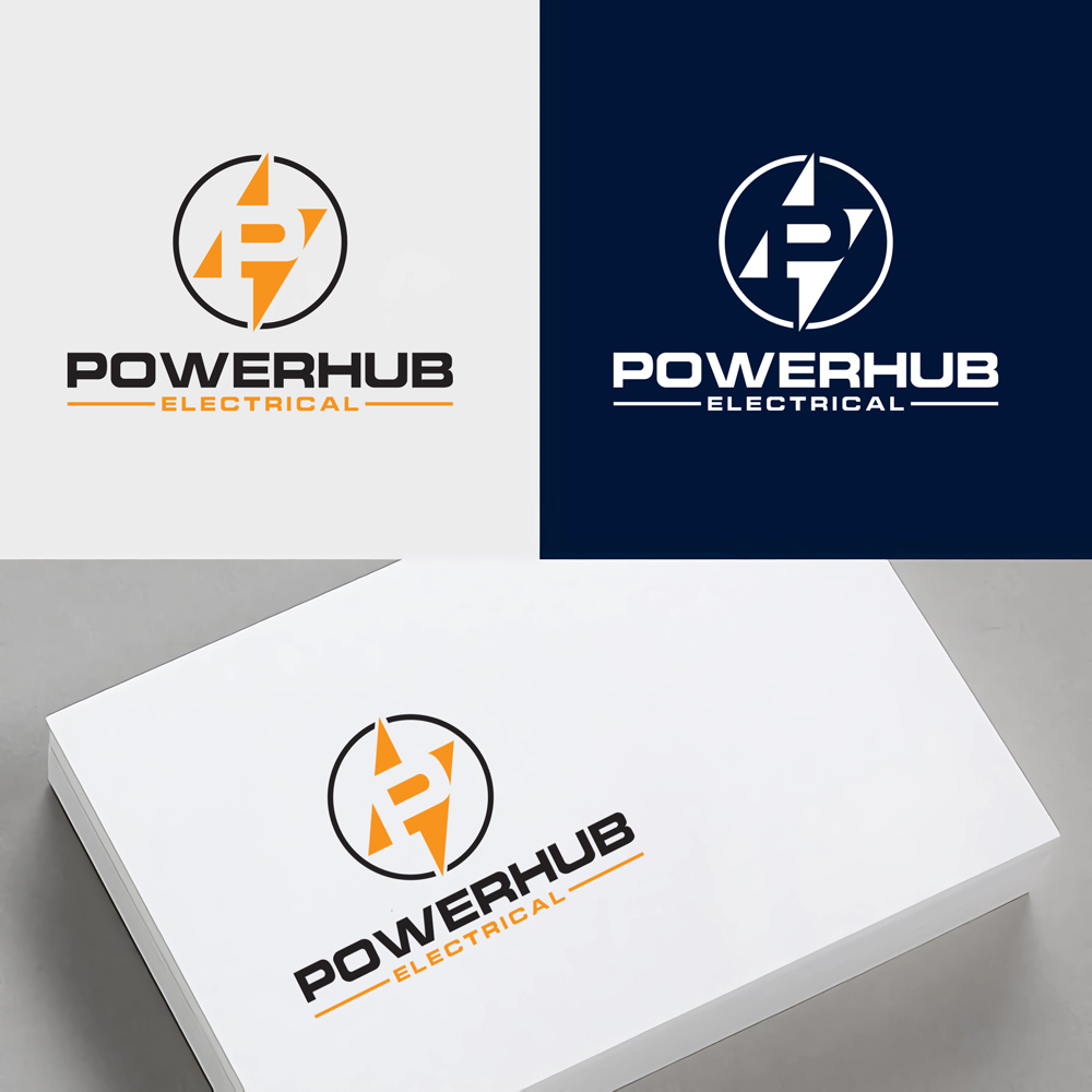 Logo Design by Ahmed Sami 1 for Powerhubelectrical | Design #32984661