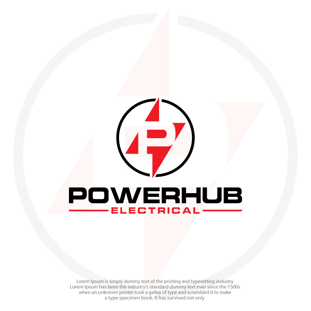 Logo Design by Ahmed Sami 1 for Powerhubelectrical | Design #32984664
