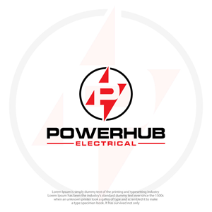 Logo Design by Ahmed Sami 1 for Powerhubelectrical | Design: #32984664