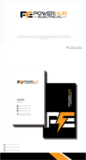Logo Design by zebronicgraphic for Powerhubelectrical | Design: #32977306