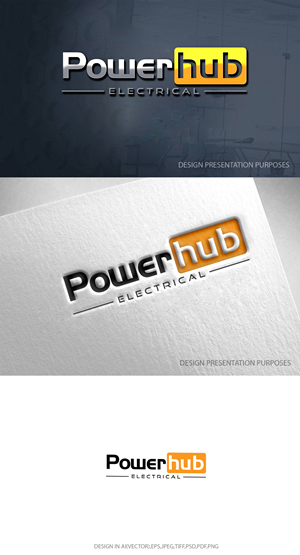 Logo Design by zebronicgraphic for Powerhubelectrical | Design: #32977313
