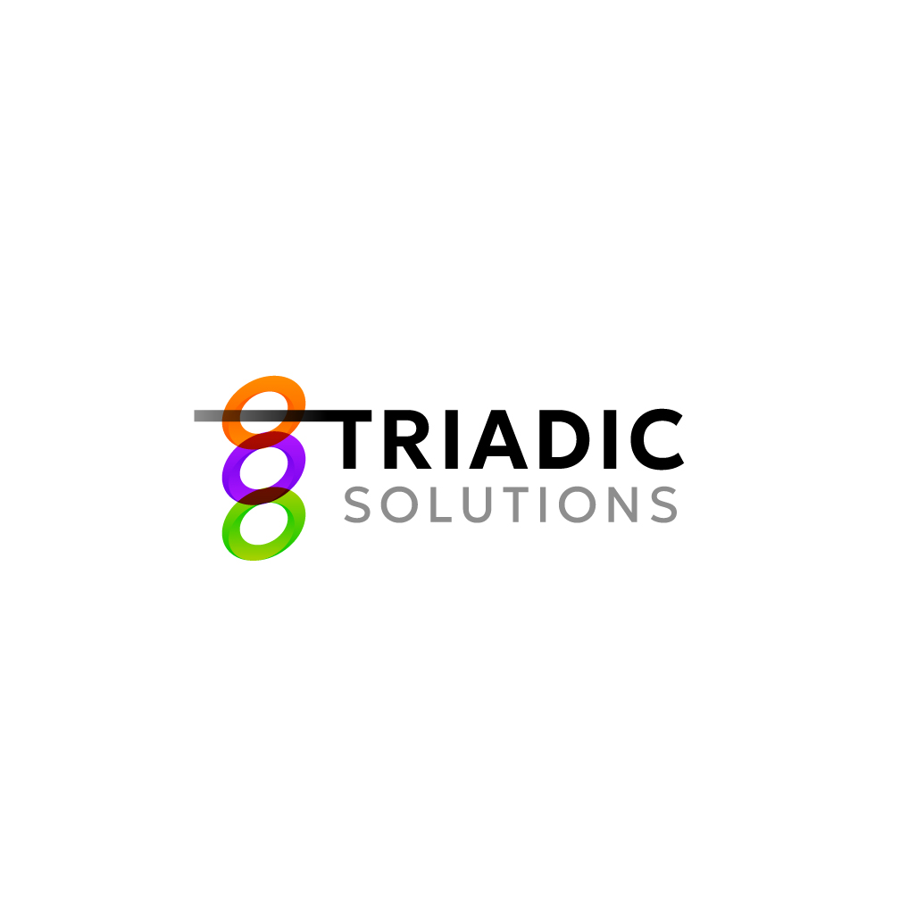Logo Design by Franabanana for Triadic Solutions | Design #33016327