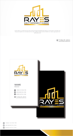 Logo Design by zebronicgraphic for Rayes Pty Ltd | Design: #32976465