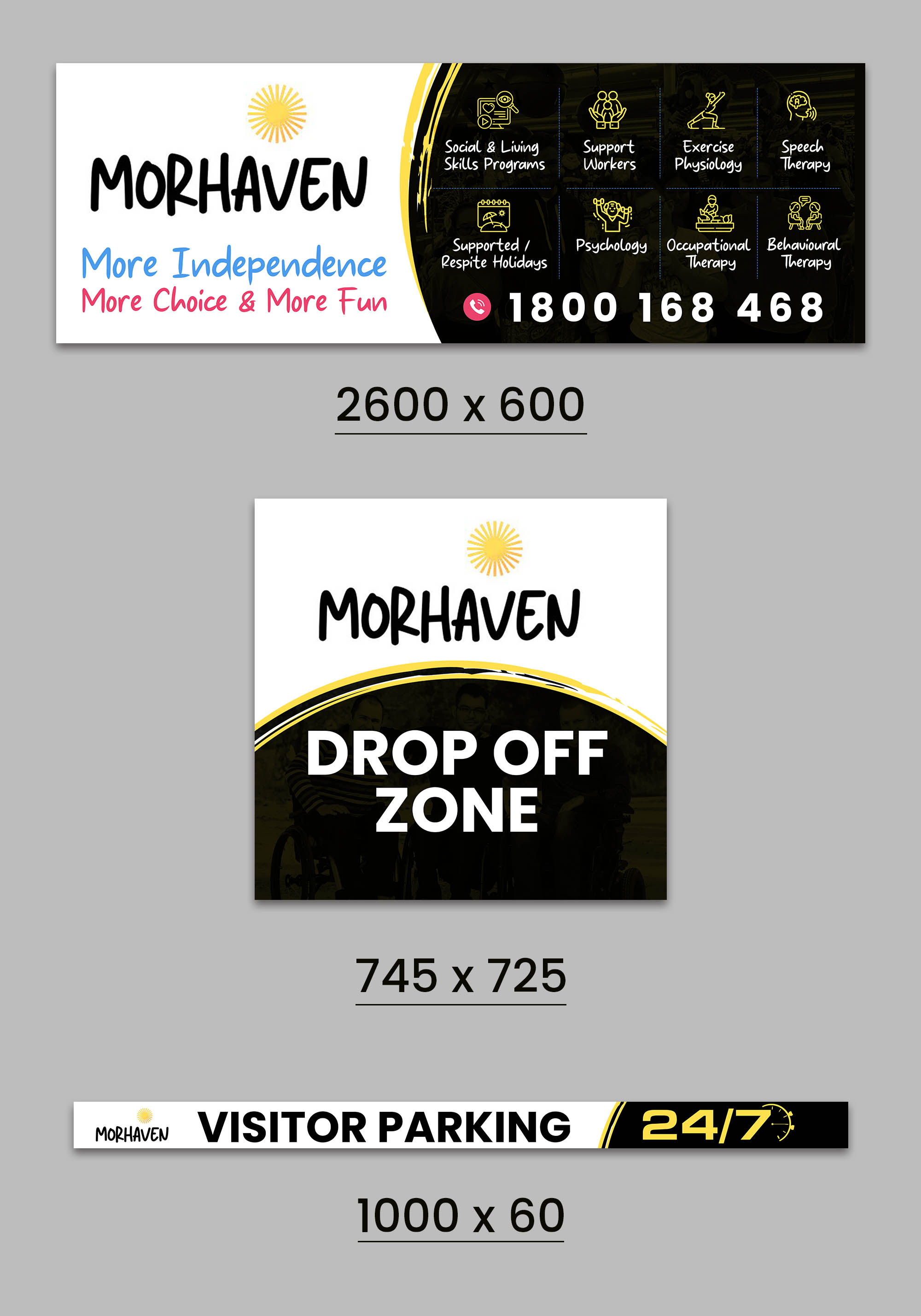 Billboard Design by debdesign for Morhaven Disability Services | Design #32988099