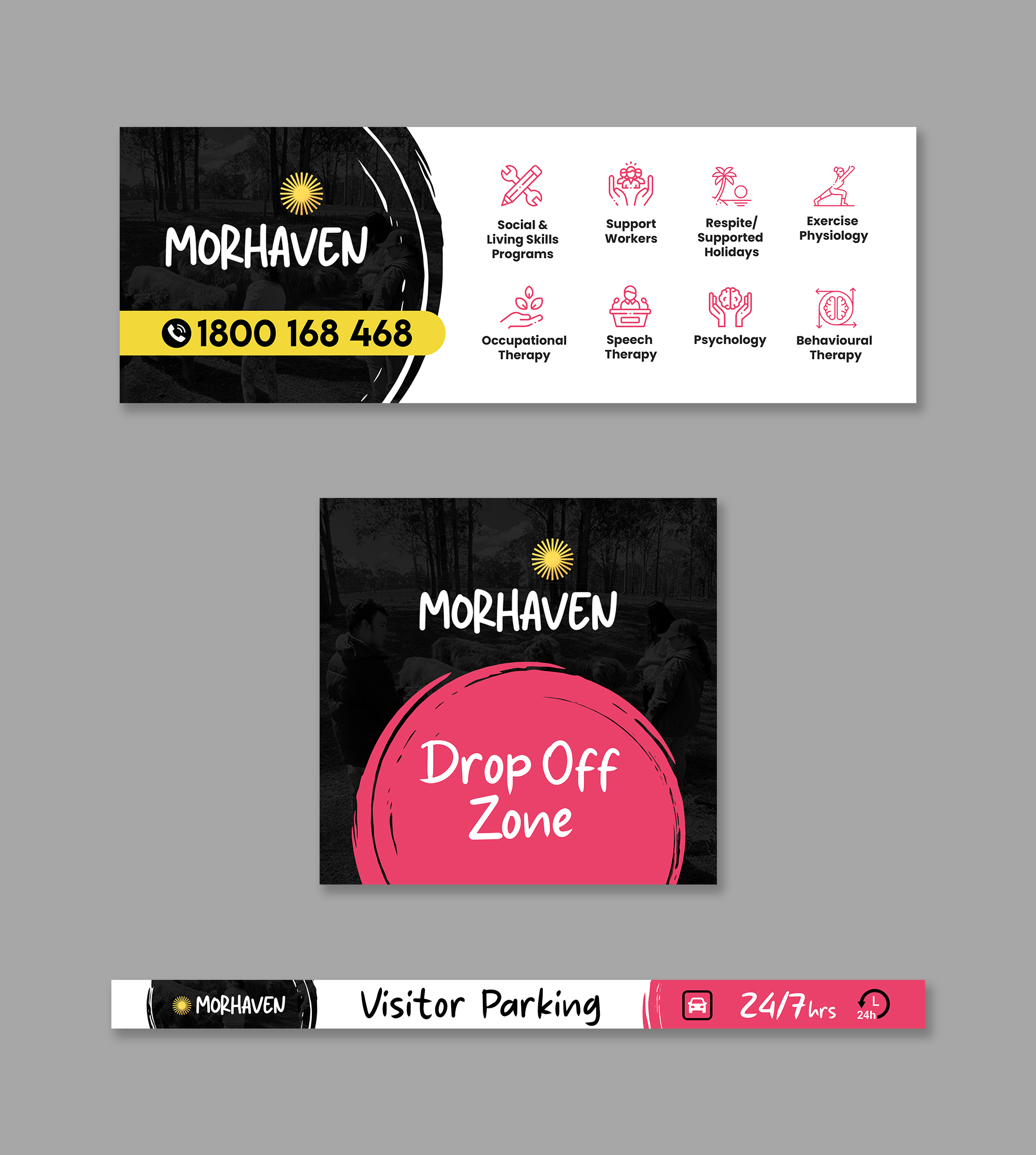 Billboard Design by debdesign for Morhaven Disability Services | Design #32990578