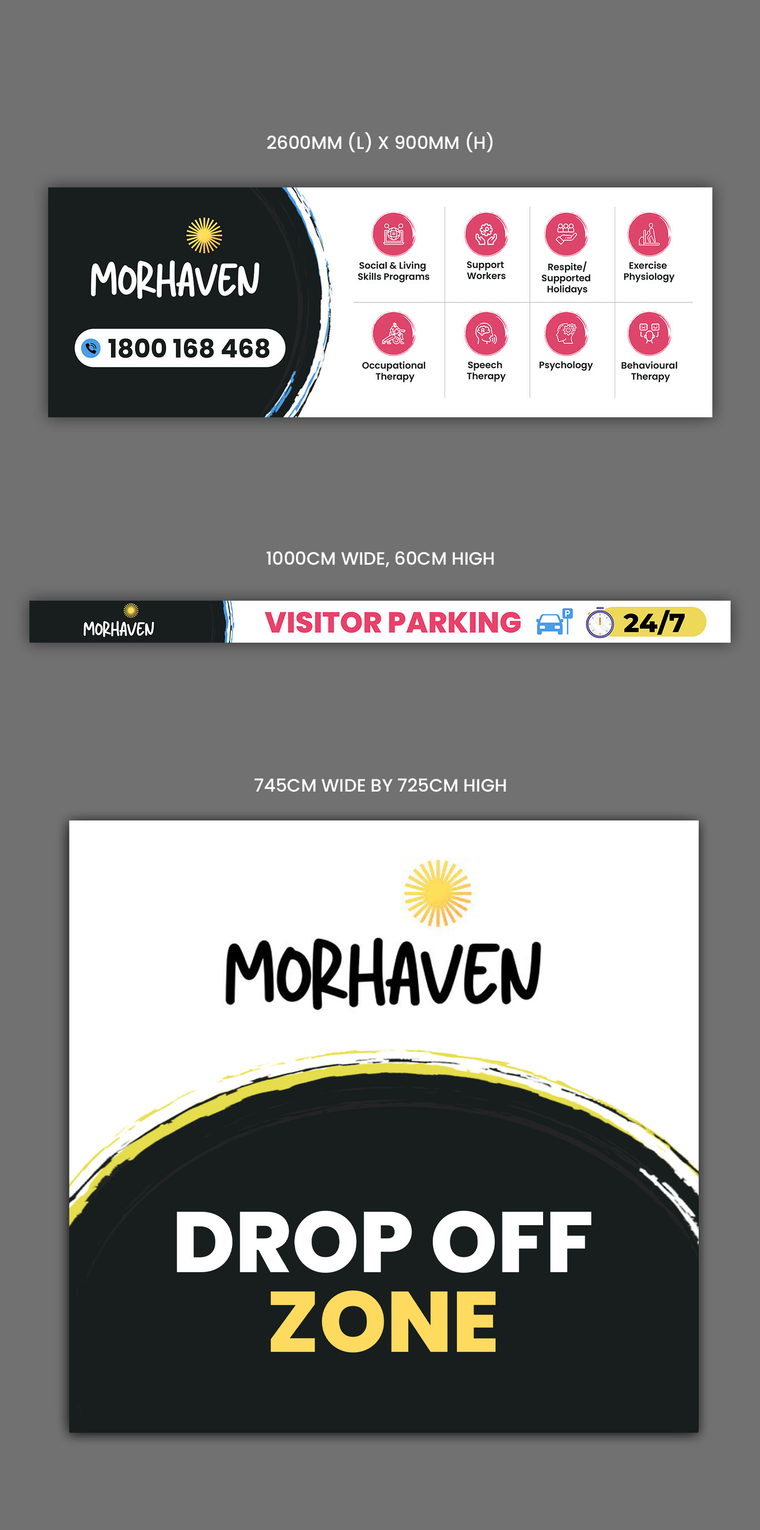 Diseño de Cartelera por debdesign para Morhaven Disability Services | Diseño #32994695