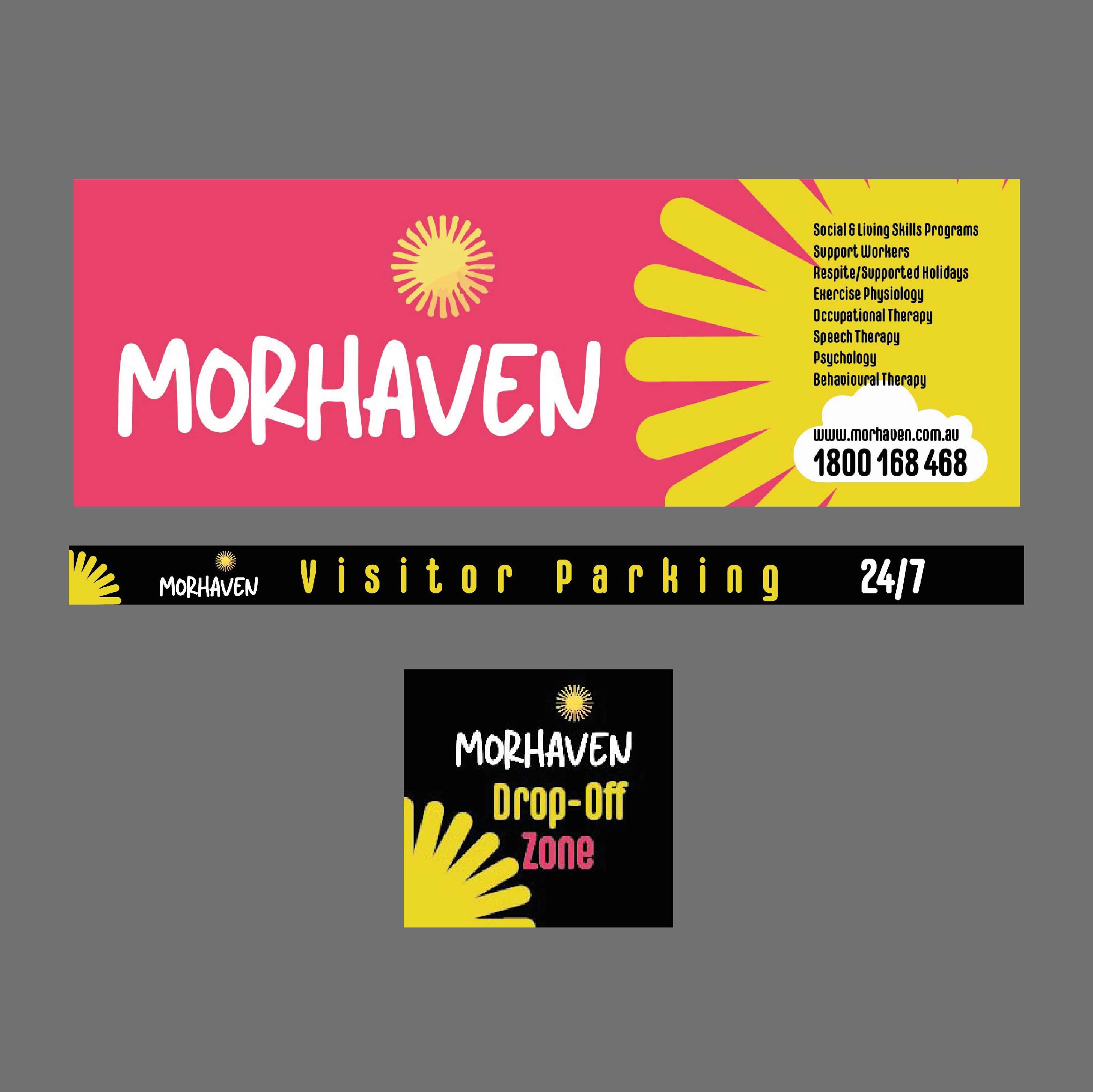 Werbetafel-Design von JatoDesign für Morhaven Disability Services | Design #32985830