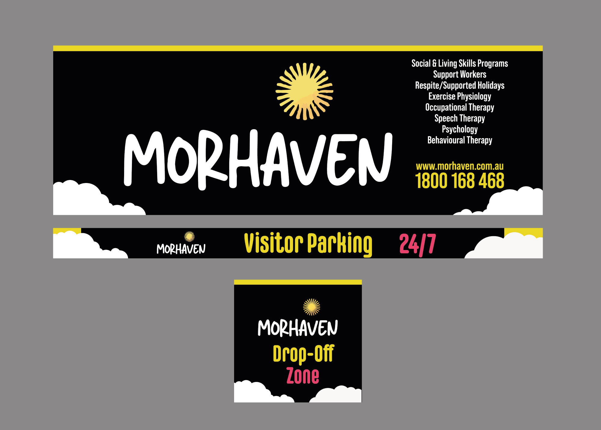 Werbetafel-Design von JatoDesign für Morhaven Disability Services | Design #32993288