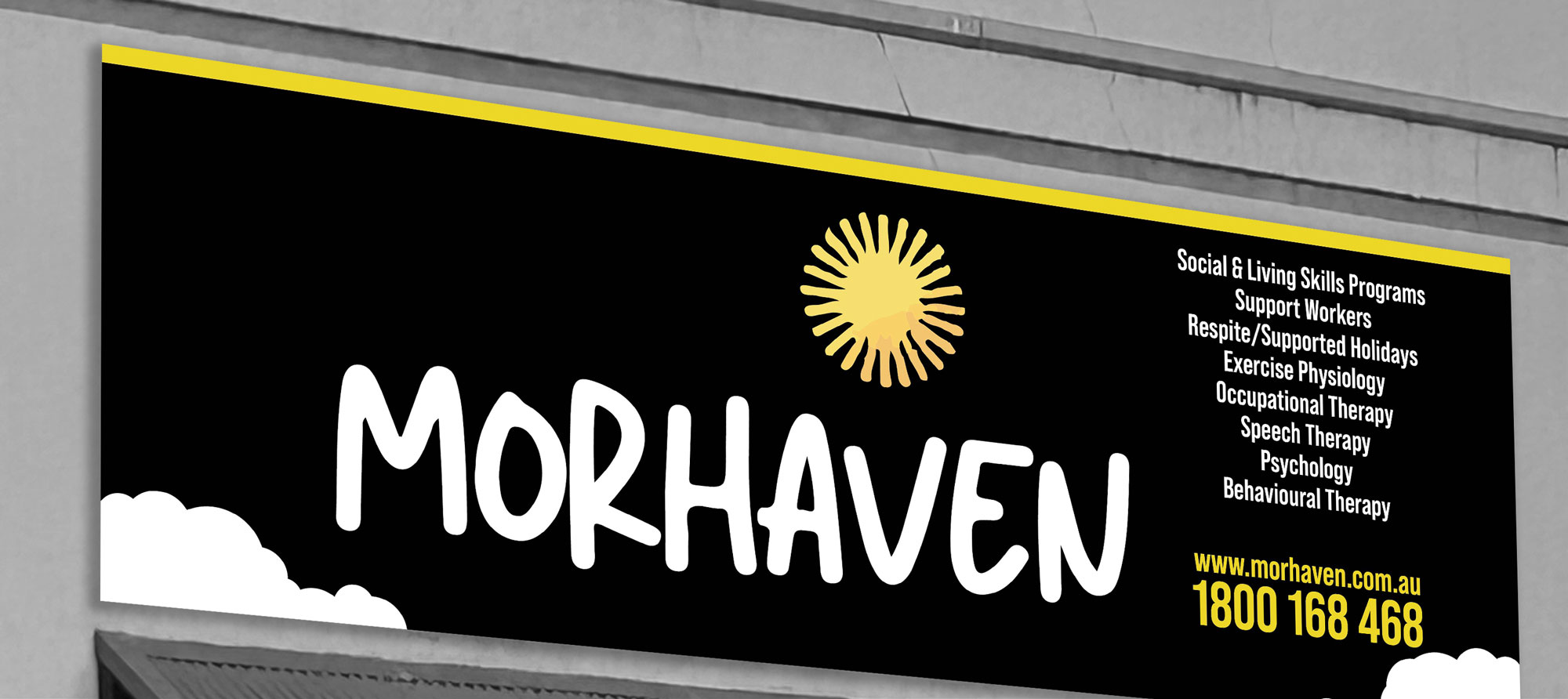 Diseño de Cartelera por JatoDesign para Morhaven Disability Services | Diseño #32993365