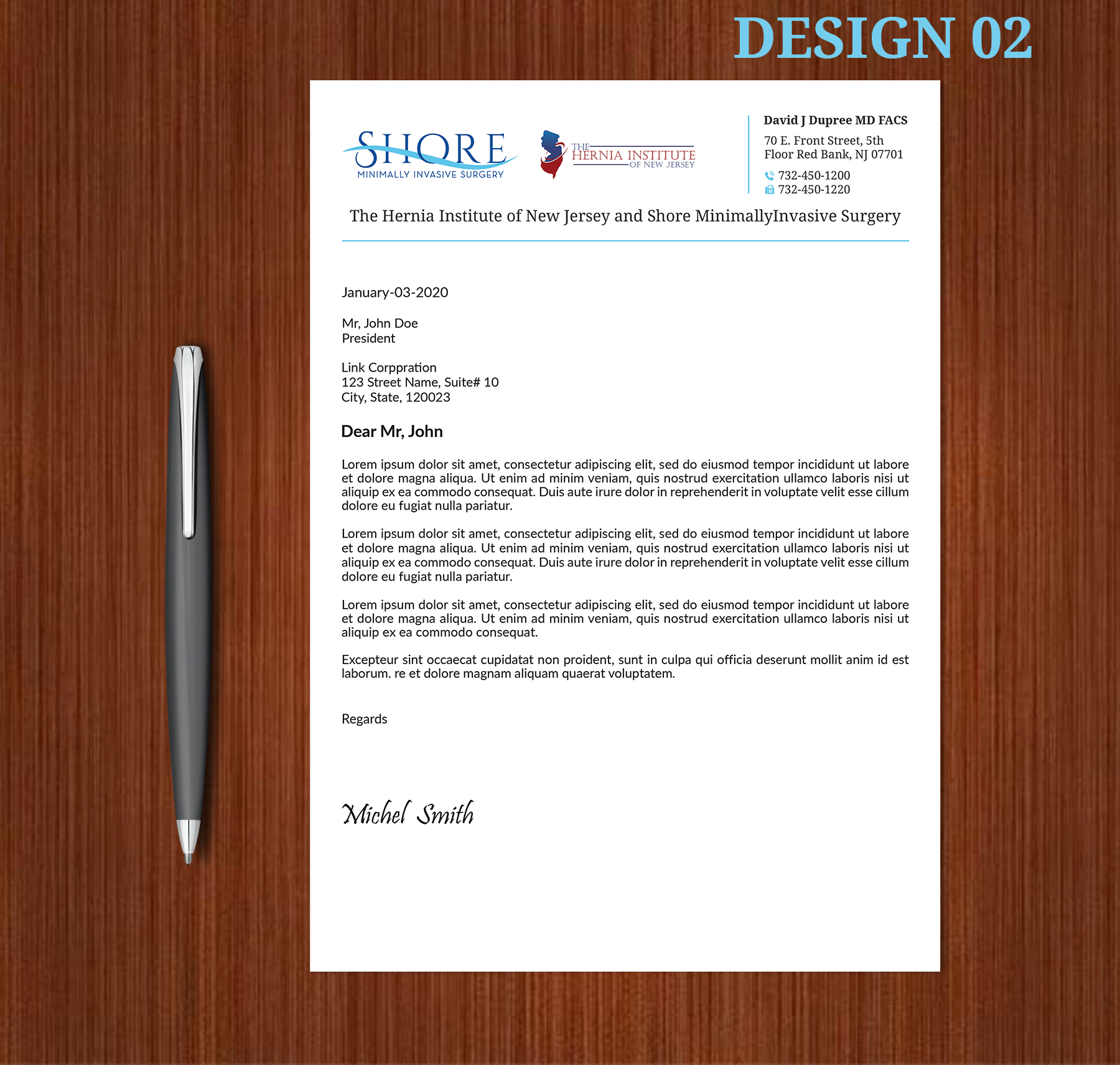 Stationery Design by Expert Bappy for Shore Minimally Invasive Surgery  | Design #32979688