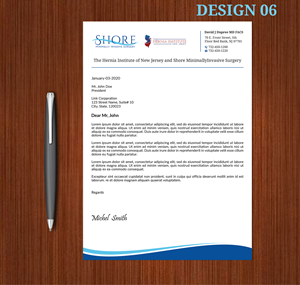 Stationery Design by Expert Bappy for Shore Minimally Invasive Surgery  | Design: #32985384