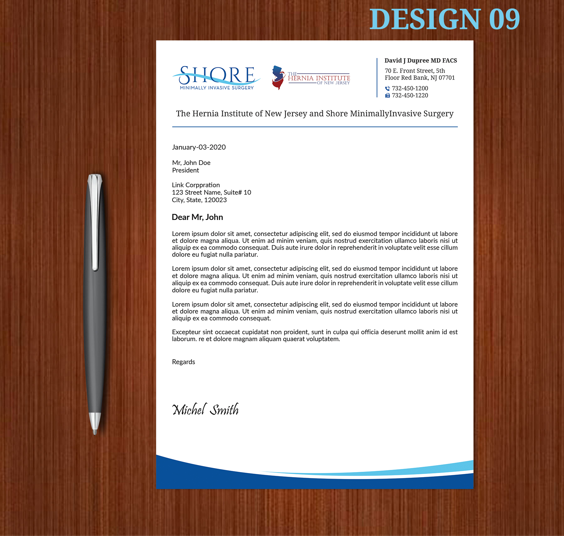 Stationery Design by Expert Bappy for Shore Minimally Invasive Surgery  | Design #32985394