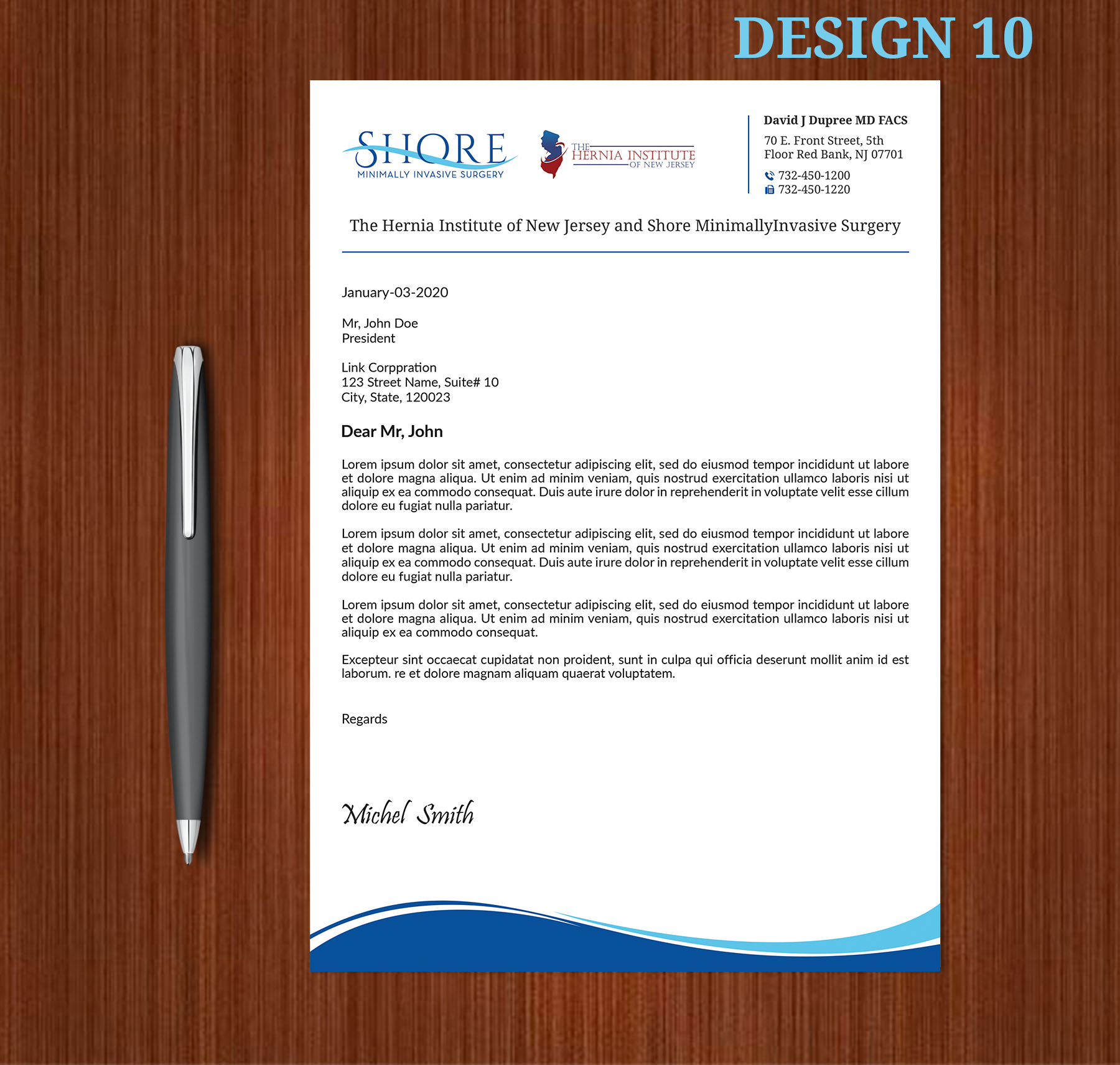 Stationery Design by Expert Bappy for Shore Minimally Invasive Surgery  | Design #32985398