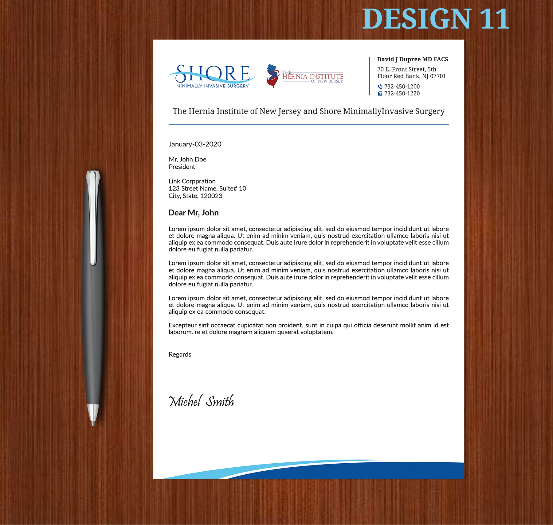 Stationery Design by Expert Bappy for Shore Minimally Invasive Surgery  | Design #32985416