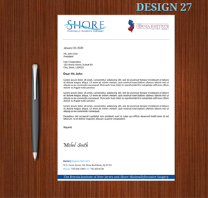 Stationery Design by Expert Bappy for Shore Minimally Invasive Surgery  | Design: #32985846