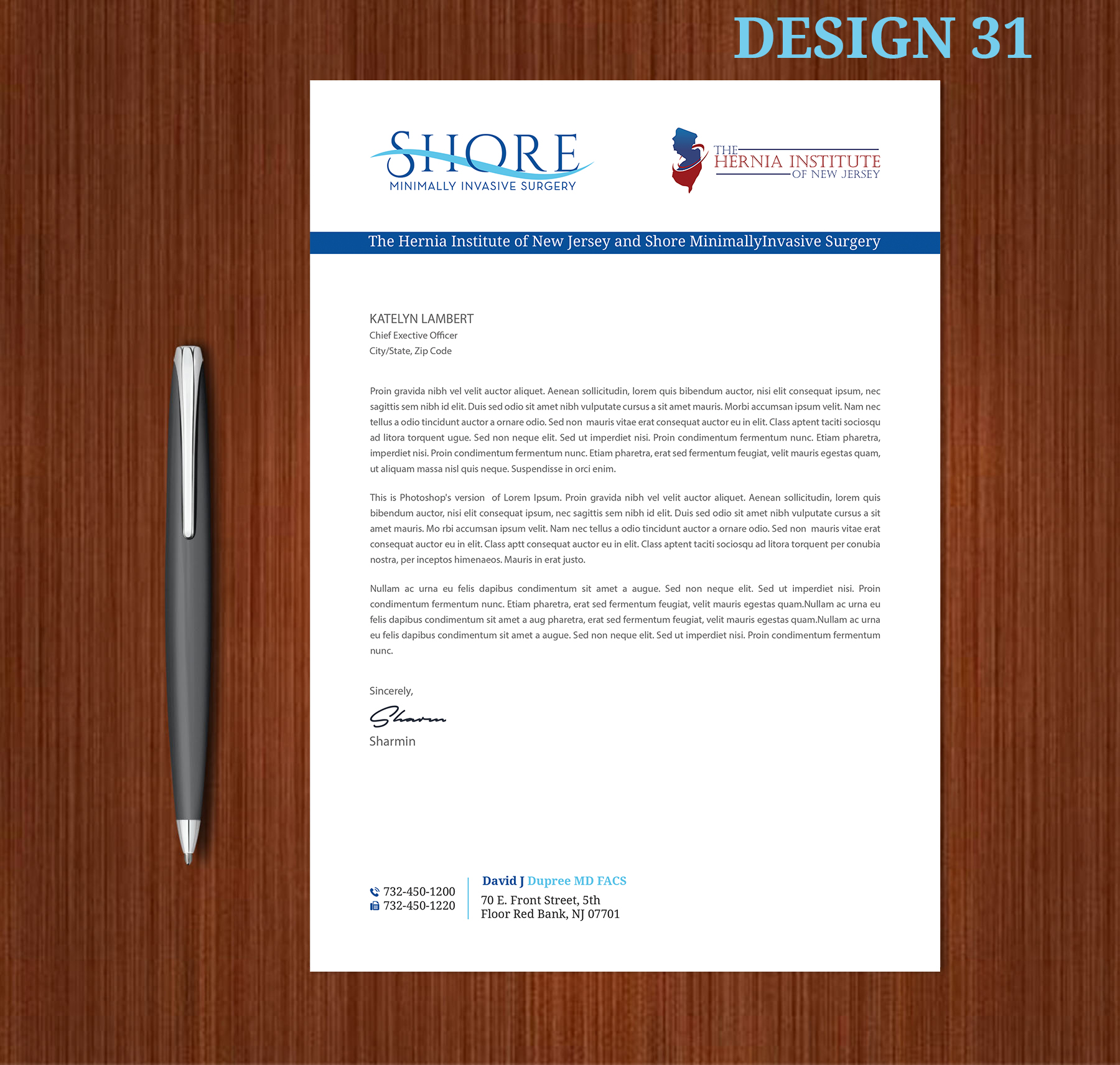 Stationery Design by Expert Bappy for Shore Minimally Invasive Surgery  | Design #32985869