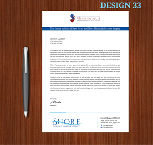 Stationery Design by Expert Bappy for Shore Minimally Invasive Surgery  | Design: #32985940