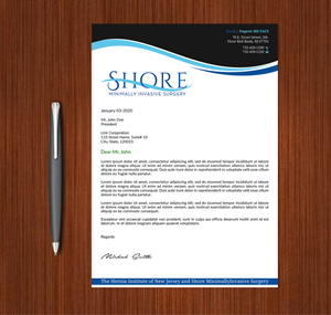 Design de Papeterie par Expert Bappy pour Shore Minimally Invasive Surgery  | Design : #33004446