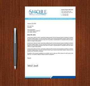 Stationery Design by Expert Bappy for Shore Minimally Invasive Surgery  | Design: #33005341
