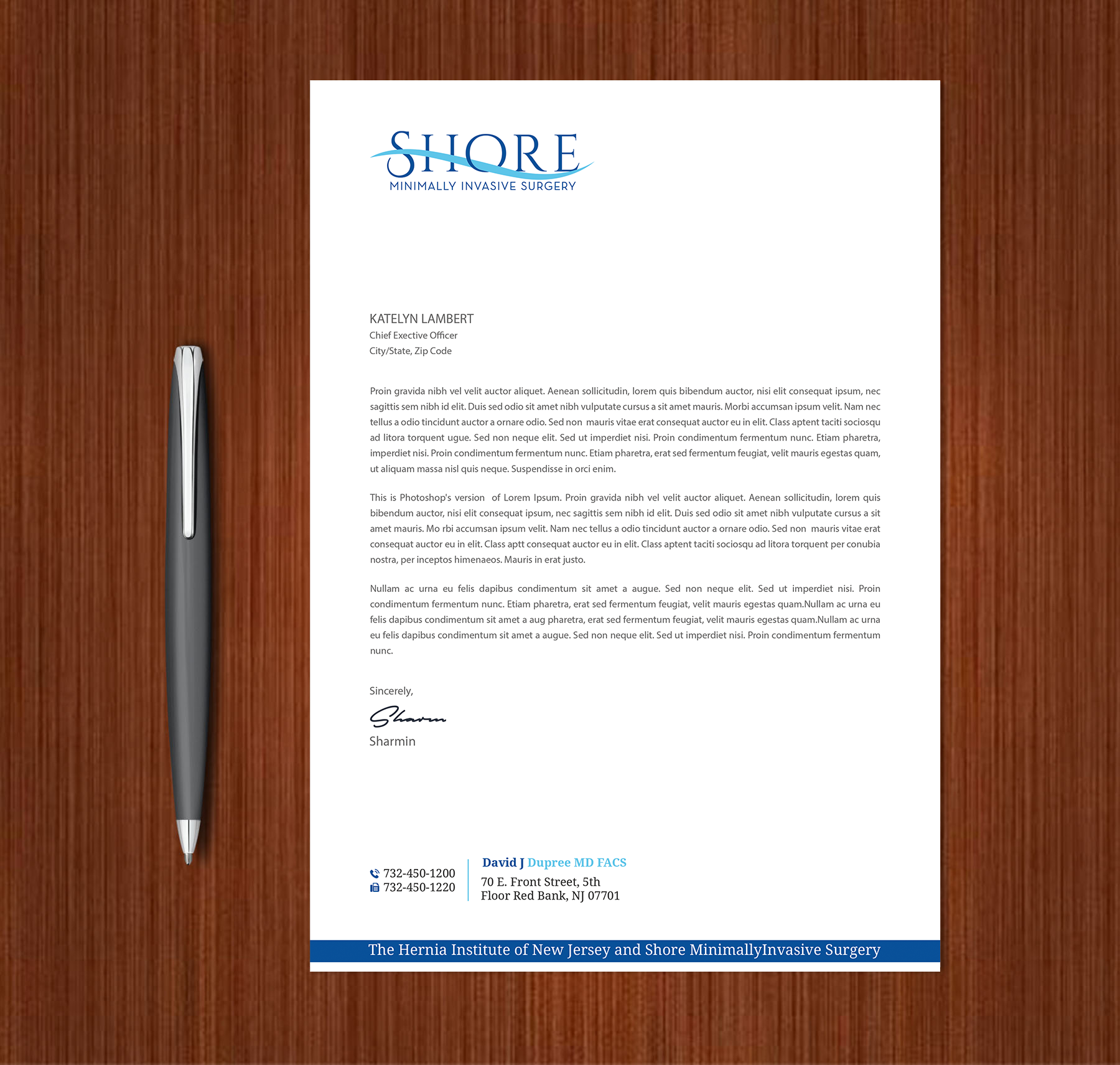 Stationery Design by Expert Bappy for Shore Minimally Invasive Surgery  | Design #33005532