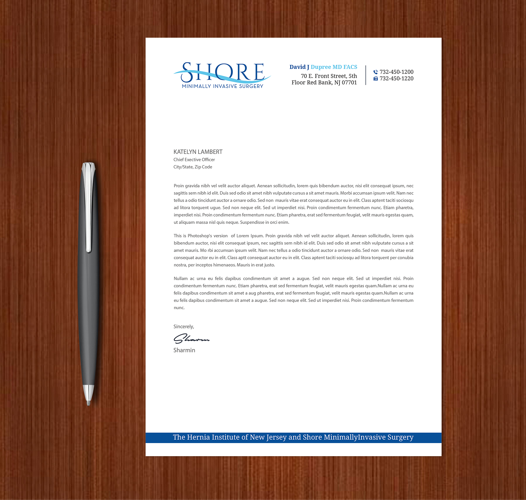 Stationery Design by Expert Bappy for Shore Minimally Invasive Surgery  | Design #33005542