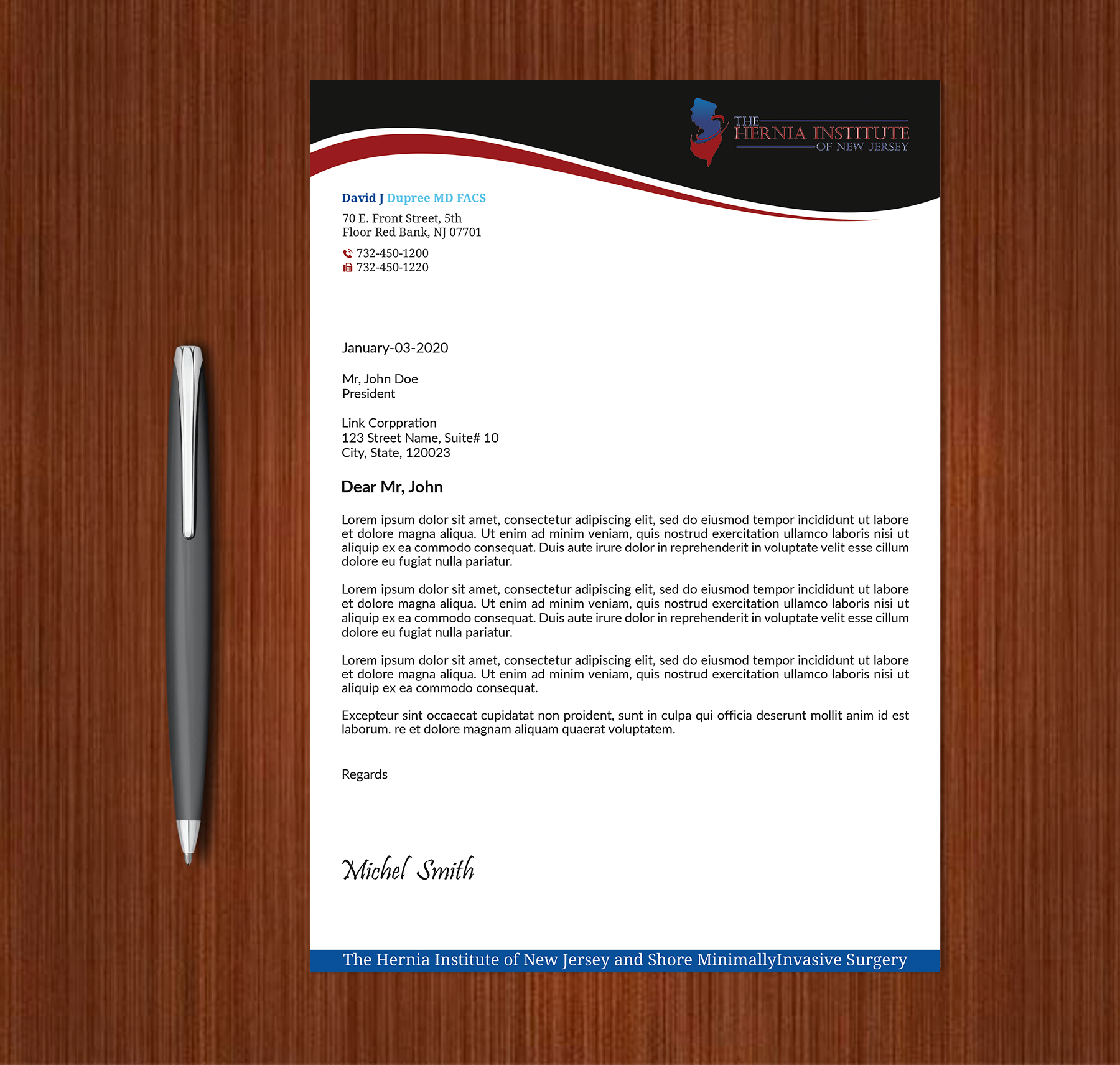 Stationery Design by Expert Bappy for Shore Minimally Invasive Surgery  | Design #33007065