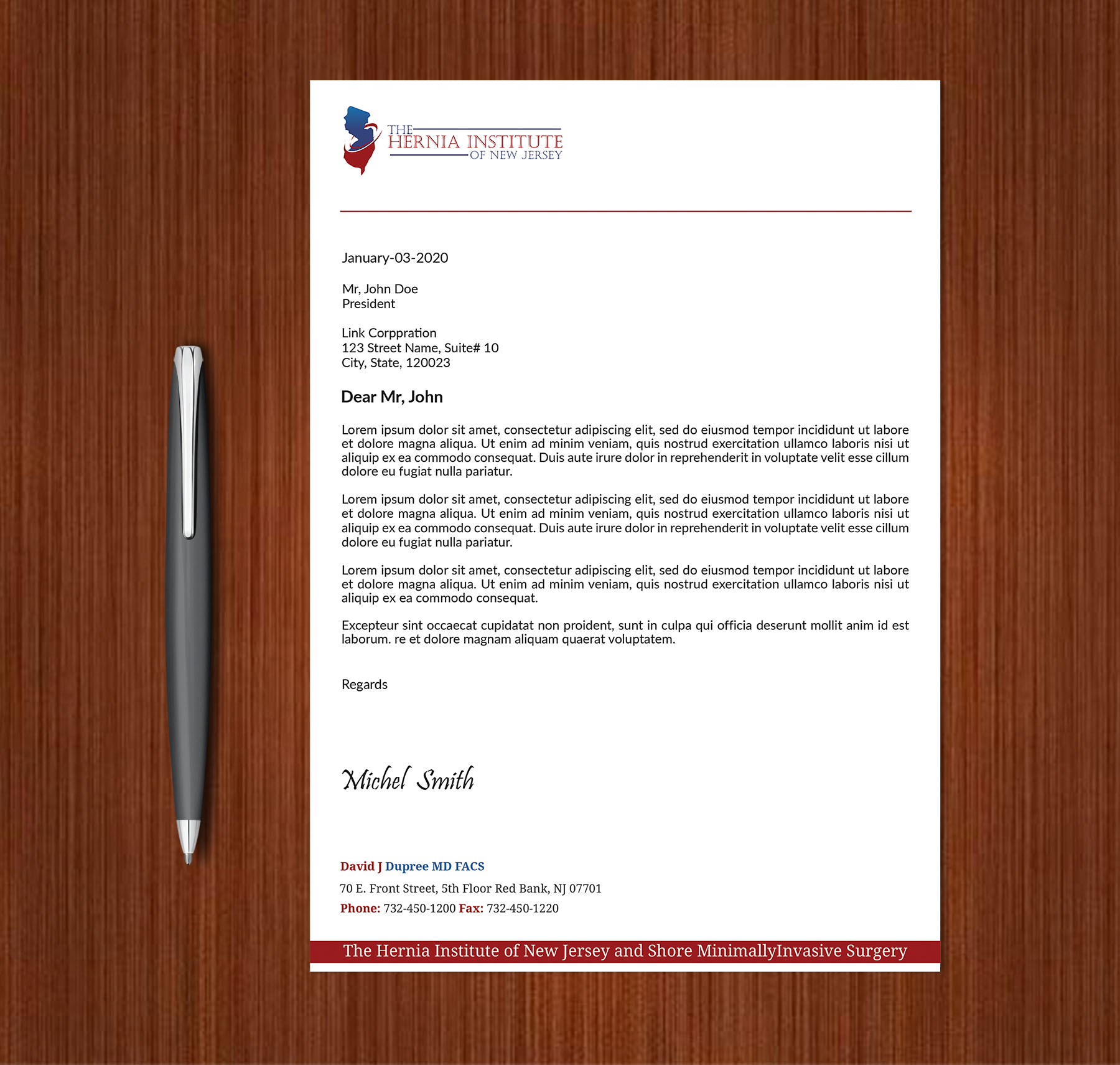 Stationery Design by Expert Bappy for Shore Minimally Invasive Surgery  | Design #33007067