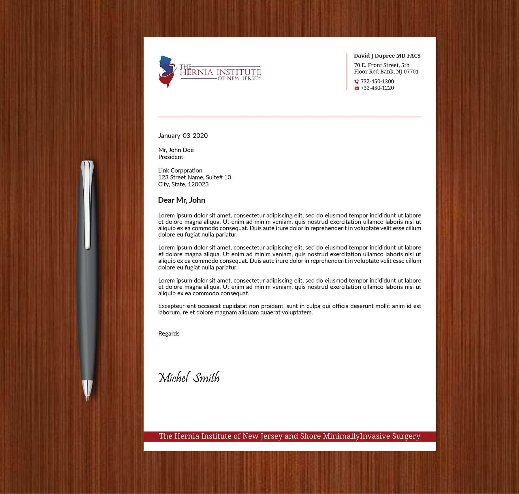 Stationery Design by Expert Bappy for Shore Minimally Invasive Surgery  | Design #33007118