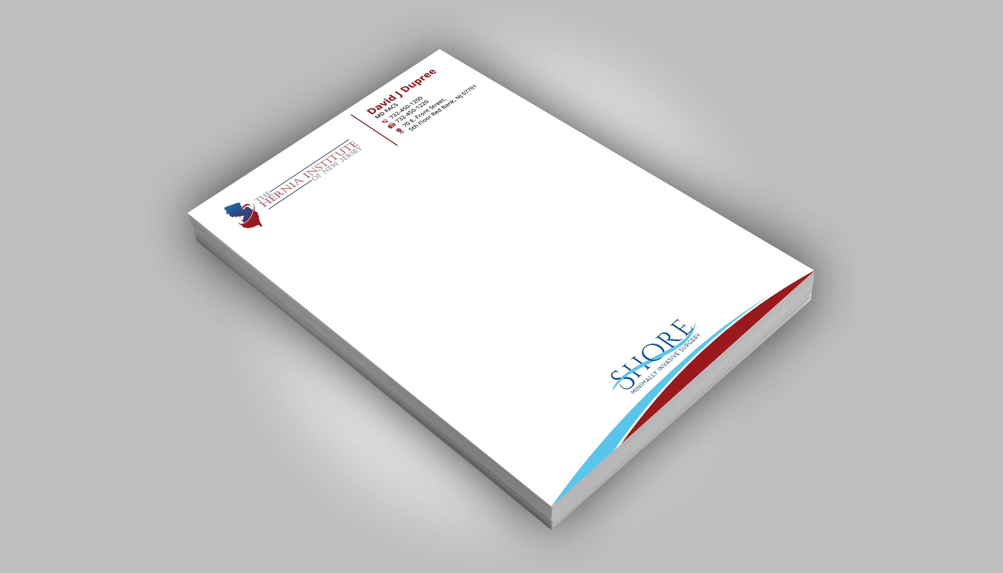 Diseño de Papelería por DesignerShahadat para Shore Minimally Invasive Surgery  | Diseño #32983325