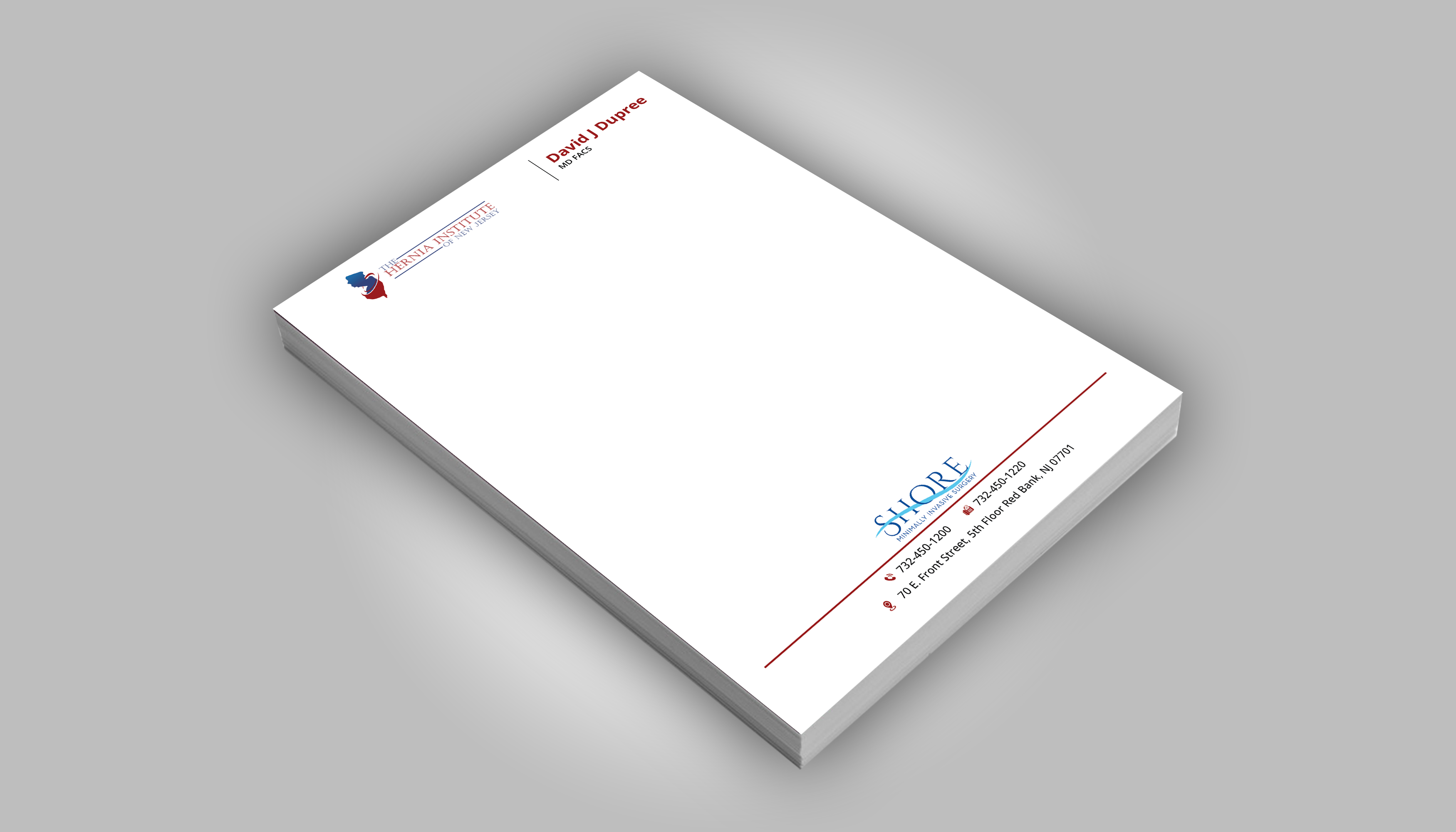 Diseño de Papelería por DesignerShahadat para Shore Minimally Invasive Surgery  | Diseño #32991071