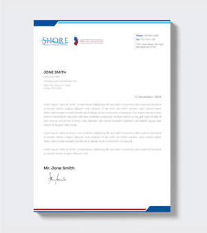 Stationery Design by artbitin for Shore Minimally Invasive Surgery  | Design: #32983664