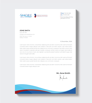 Design de Papeterie par artbitin pour Shore Minimally Invasive Surgery  | Design : #32983668