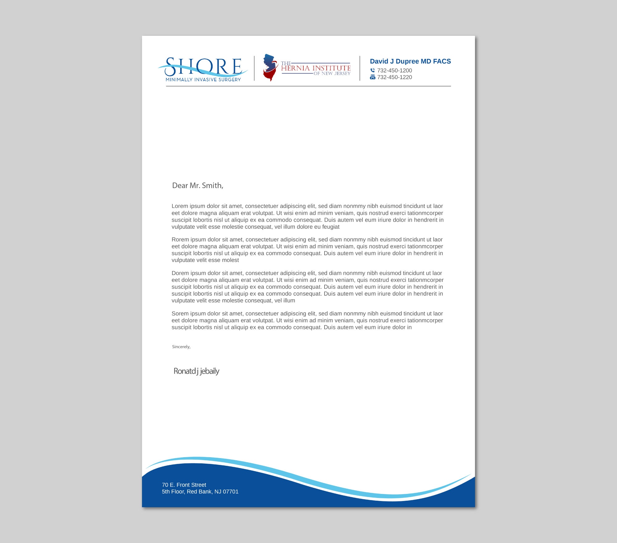 Stationery Design by LAXMI DESIGNHUB for Shore Minimally Invasive Surgery  | Design #32984993