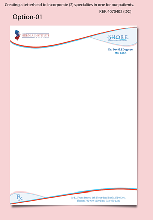 Stationery Design by Mansoorqure for Shore Minimally Invasive Surgery  | Design: #33018550