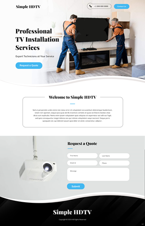 Web Design by pb for this project | Design: #32988224