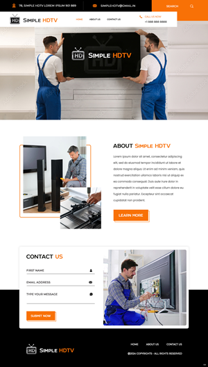 Web Design by pb for this project | Design: #32988225