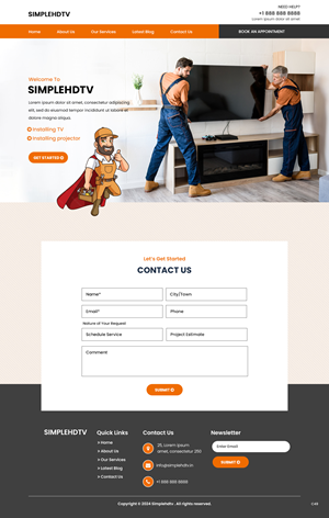 Web Design by pb for this project | Design: #32995423