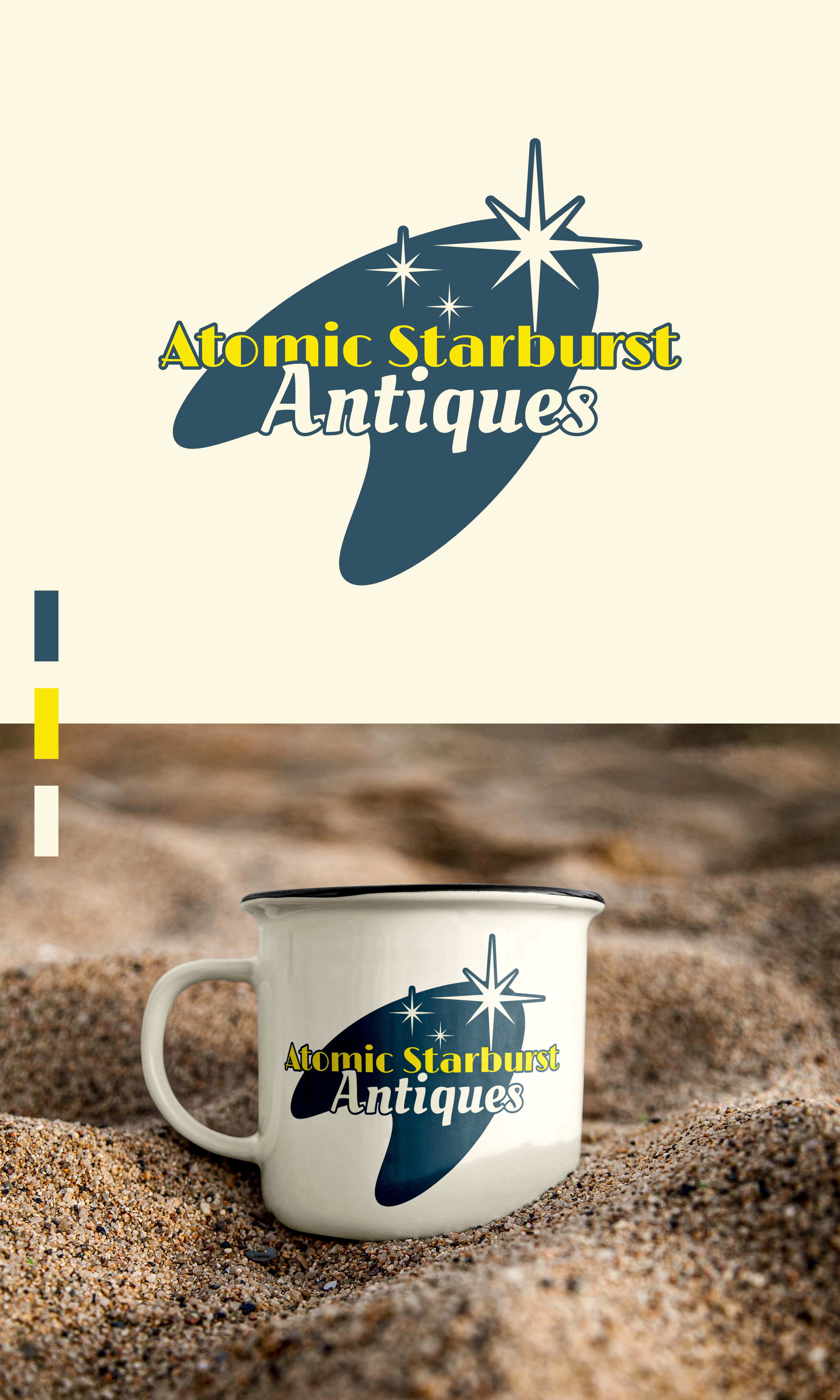 Logo Design by Duvai Studio for Atomic Starburst Antiques LLC | Design #32981495