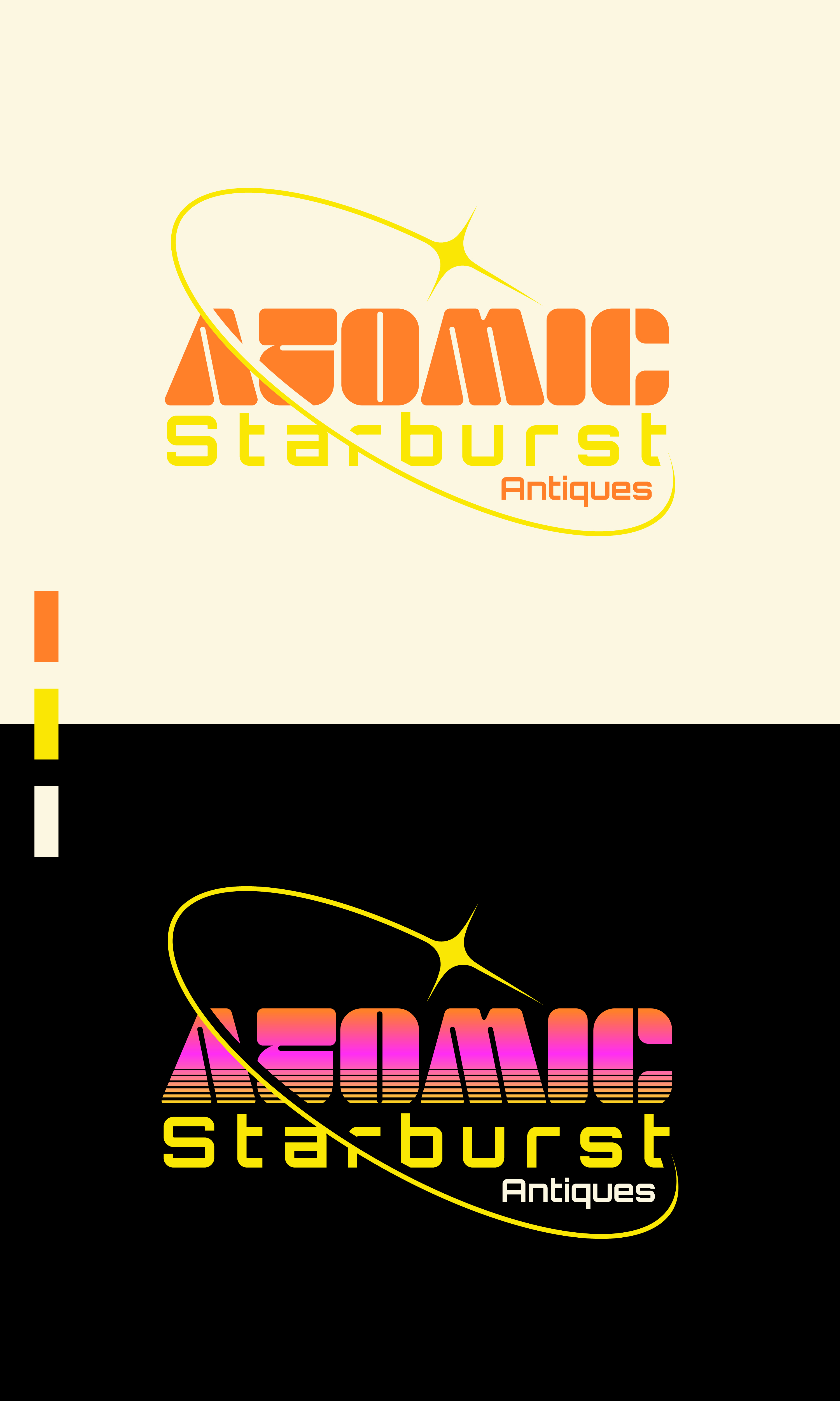 Logo-Design von Duvai Studio für Atomic Starburst Antiques LLC | Design #33000376