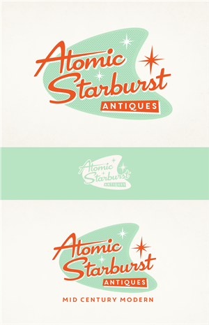 Logo-Design von design.picnic für Atomic Starburst Antiques LLC | Design: #32982815