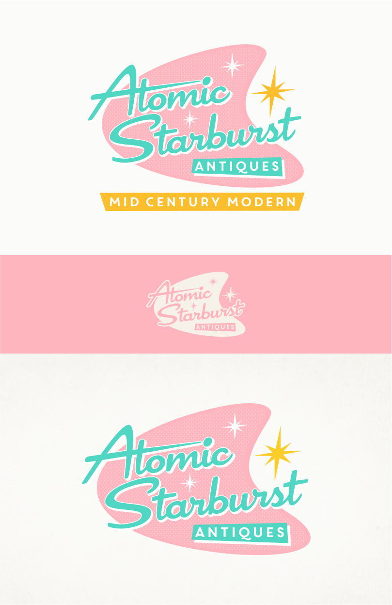 Logo-Design von design.picnic für Atomic Starburst Antiques LLC | Design #32997264
