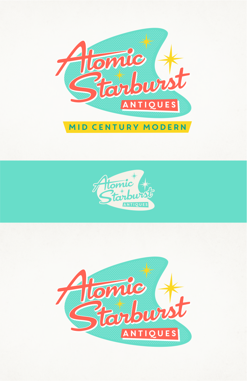Logo-Design von design.picnic für Atomic Starburst Antiques LLC | Design #32997265